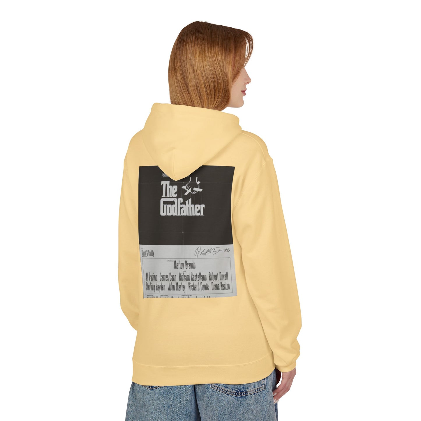 Unisex Godfather Movie Hoodie - Midweight Softstyle Fleece Pullover for Film Lovers