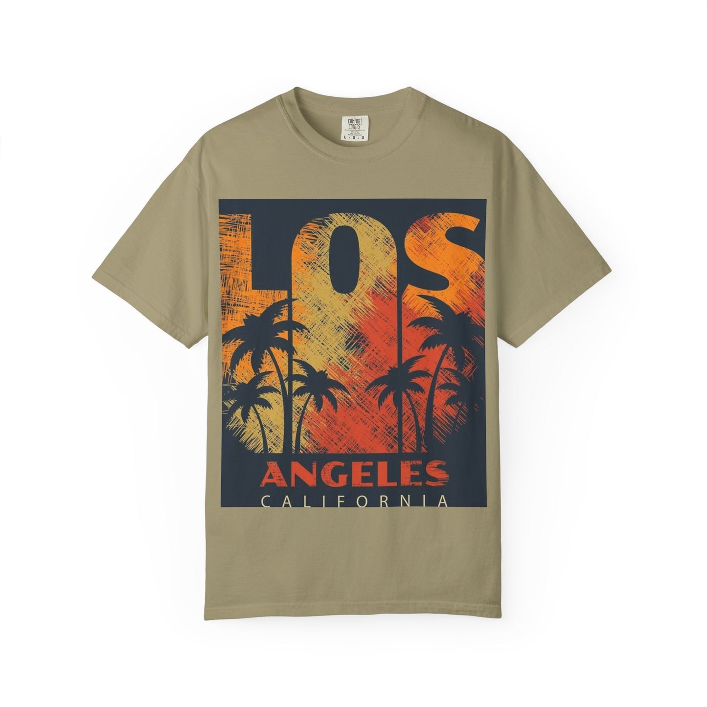 Los Angeles Sunset T-Shirt | Unisex Garment-Dyed Tee
