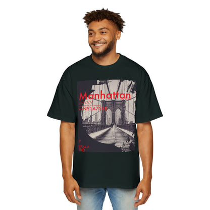 Manhattan Bridge Graphic Tee — Vintage NYC Photo Print
