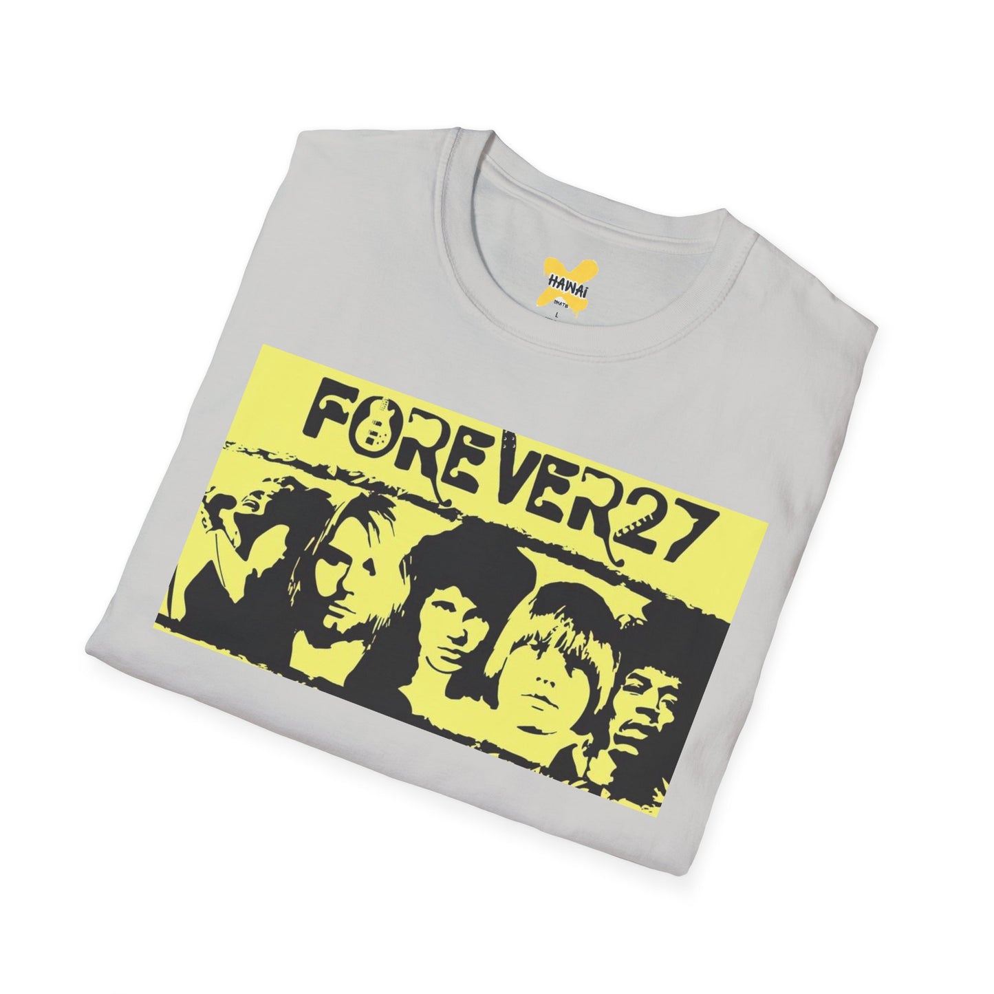 Forever 27 Unisex Softstyle T-Shirt - Tribute to Iconic Musicians