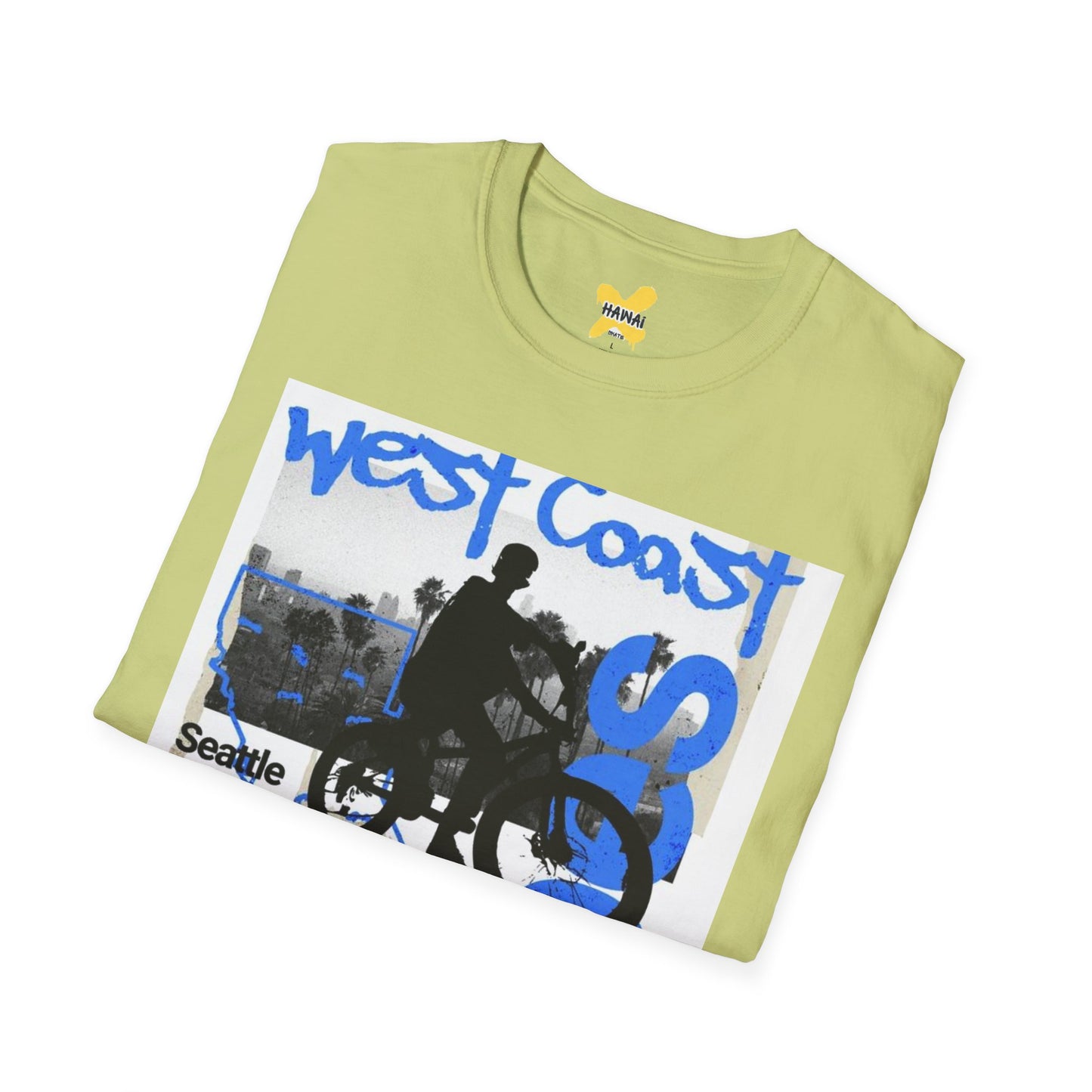 Vintage West Coast Graphic T-Shirt, Casual Tee, Summer Top, Gift for Travelers, Coastal Vibes Wear, Beach Day Shirt