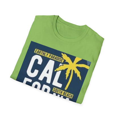 California Adventure Softstyle Tee, Unisex T-Shirt for Beach Lovers, Vacation Apparel, Summer Style, Travel Gift, Casual Wear