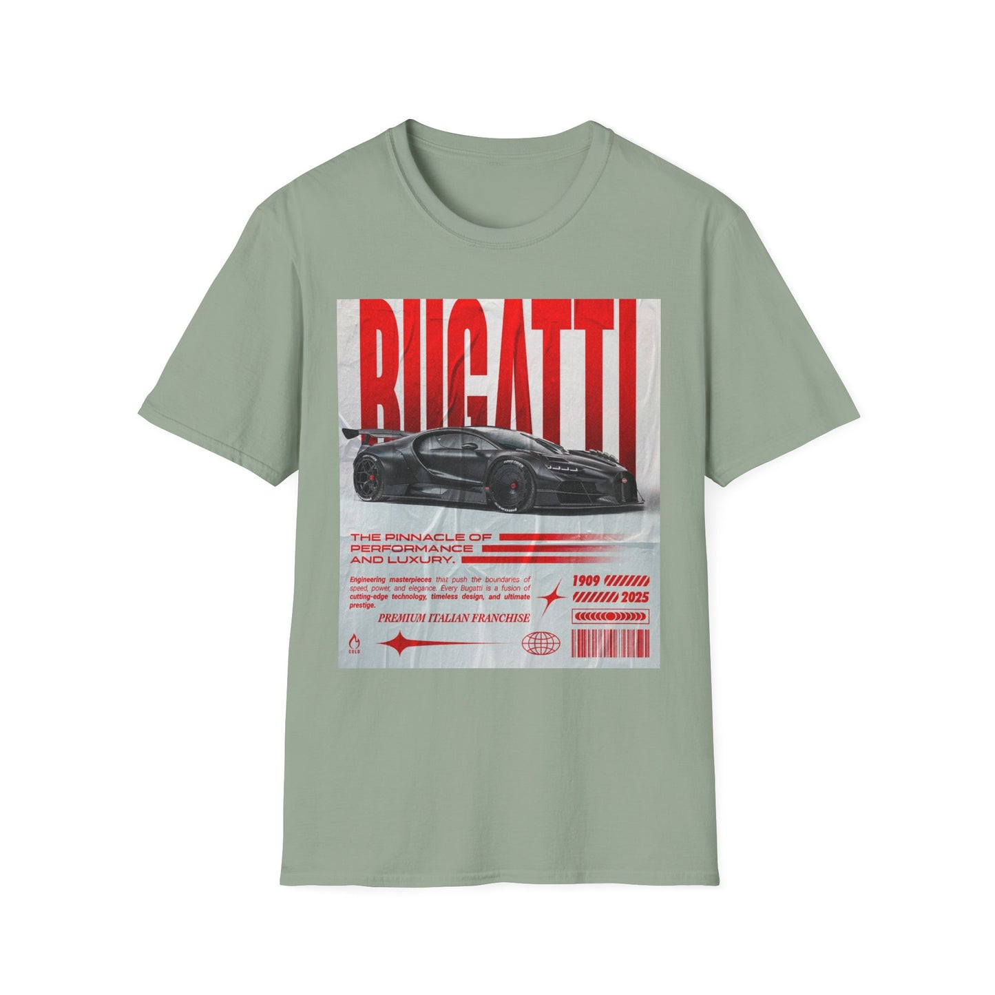 Luxury Bugatti Unisex T-Shirt - Performance & Style